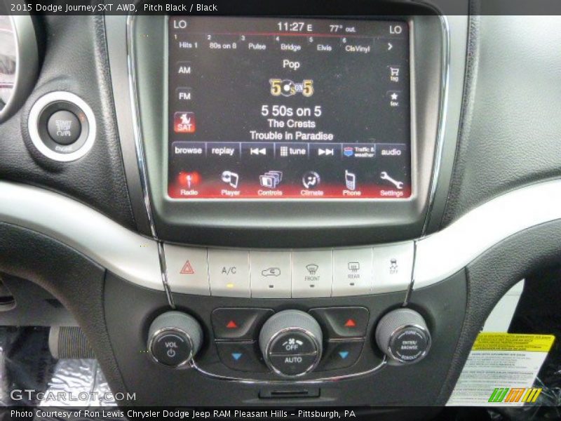 Pitch Black / Black 2015 Dodge Journey SXT AWD
