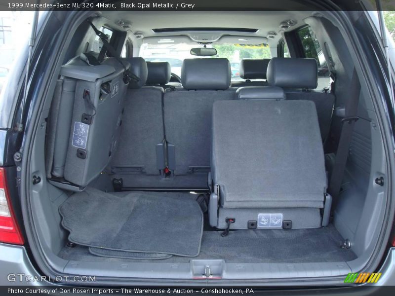 Black Opal Metallic / Grey 1999 Mercedes-Benz ML 320 4Matic