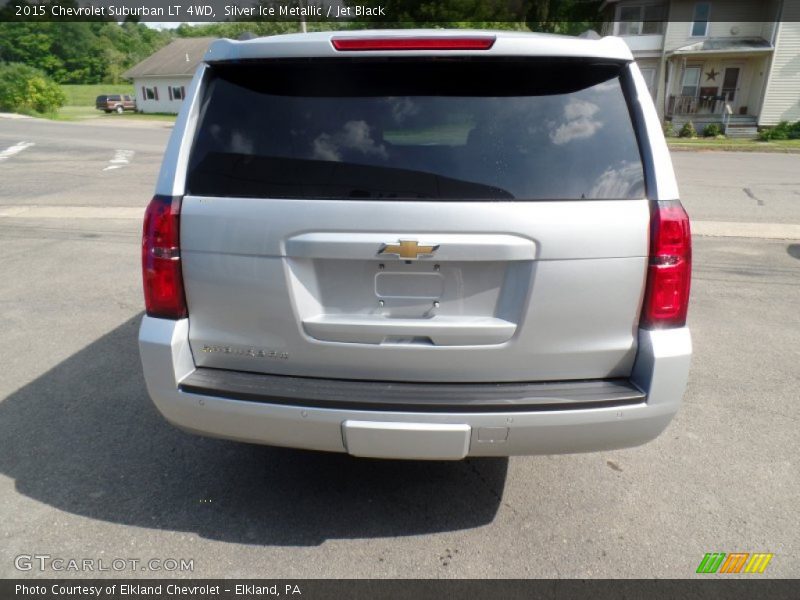 Silver Ice Metallic / Jet Black 2015 Chevrolet Suburban LT 4WD