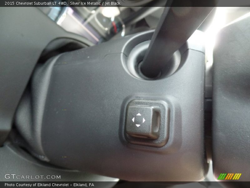 Silver Ice Metallic / Jet Black 2015 Chevrolet Suburban LT 4WD