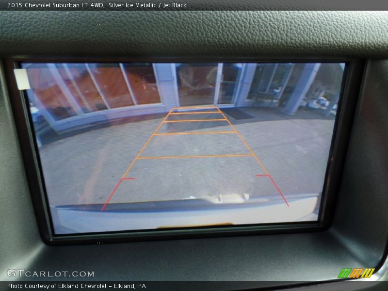 Silver Ice Metallic / Jet Black 2015 Chevrolet Suburban LT 4WD