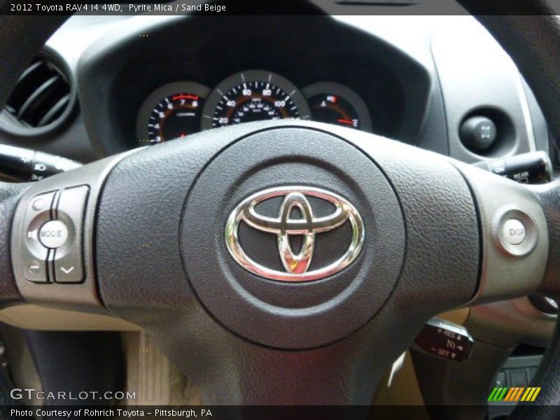 Pyrite Mica / Sand Beige 2012 Toyota RAV4 I4 4WD