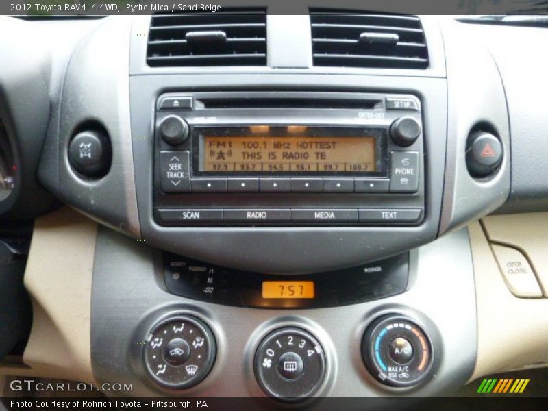 Pyrite Mica / Sand Beige 2012 Toyota RAV4 I4 4WD