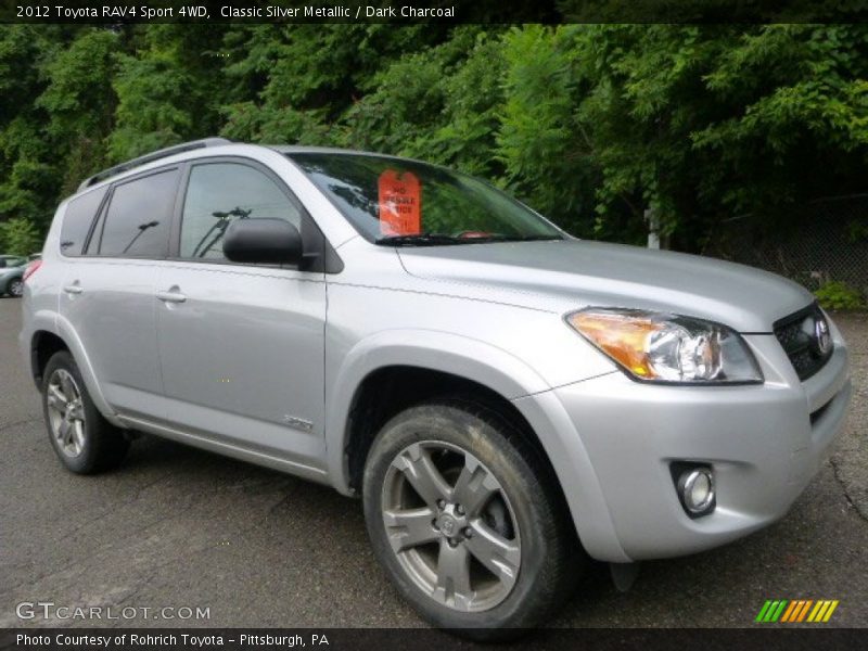 Classic Silver Metallic / Dark Charcoal 2012 Toyota RAV4 Sport 4WD