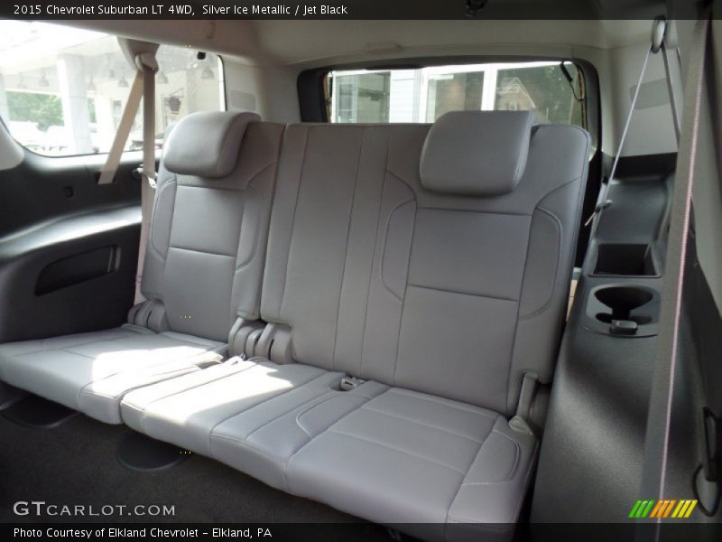 Silver Ice Metallic / Jet Black 2015 Chevrolet Suburban LT 4WD