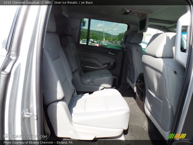 Silver Ice Metallic / Jet Black 2015 Chevrolet Suburban LT 4WD