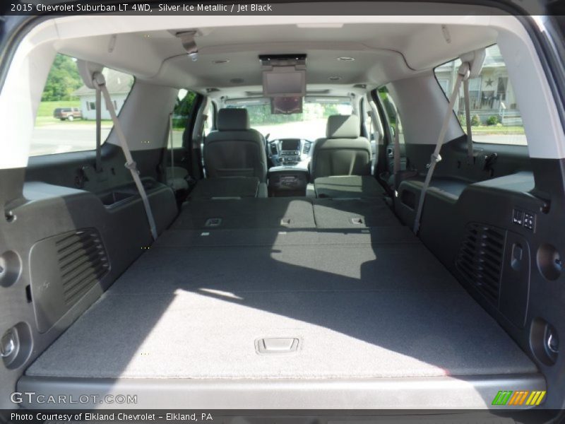 Silver Ice Metallic / Jet Black 2015 Chevrolet Suburban LT 4WD