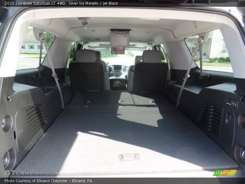 Silver Ice Metallic / Jet Black 2015 Chevrolet Suburban LT 4WD