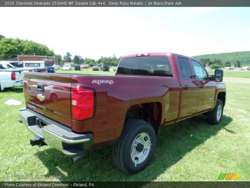 Deep Ruby Metallic / Jet Black/Dark Ash 2015 Chevrolet Silverado 2500HD WT Double Cab 4x4