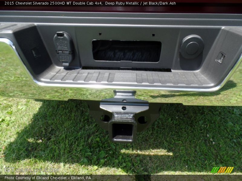 Deep Ruby Metallic / Jet Black/Dark Ash 2015 Chevrolet Silverado 2500HD WT Double Cab 4x4