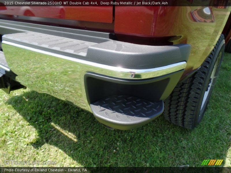 Deep Ruby Metallic / Jet Black/Dark Ash 2015 Chevrolet Silverado 2500HD WT Double Cab 4x4