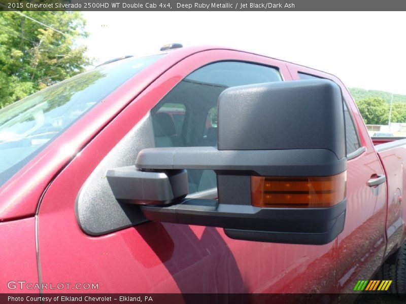 Deep Ruby Metallic / Jet Black/Dark Ash 2015 Chevrolet Silverado 2500HD WT Double Cab 4x4