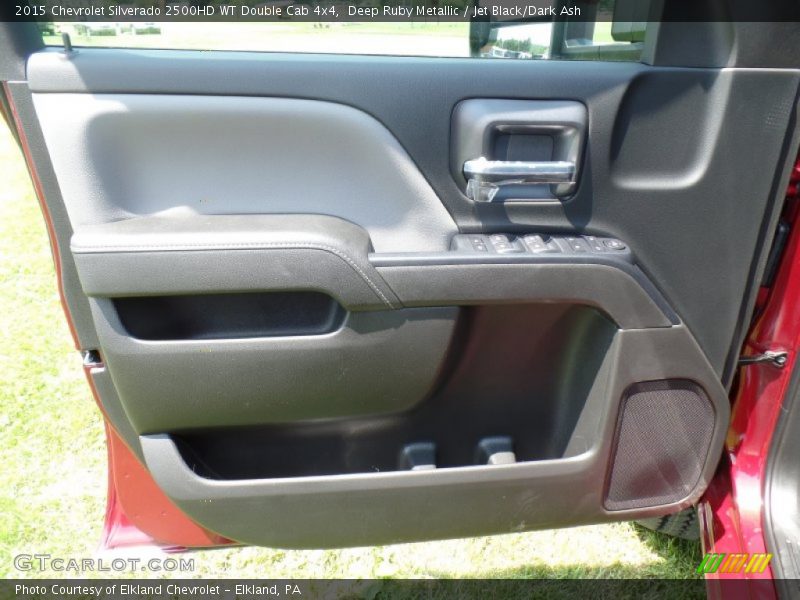 Deep Ruby Metallic / Jet Black/Dark Ash 2015 Chevrolet Silverado 2500HD WT Double Cab 4x4