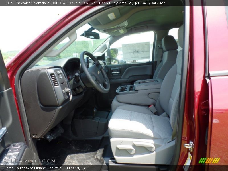 Deep Ruby Metallic / Jet Black/Dark Ash 2015 Chevrolet Silverado 2500HD WT Double Cab 4x4