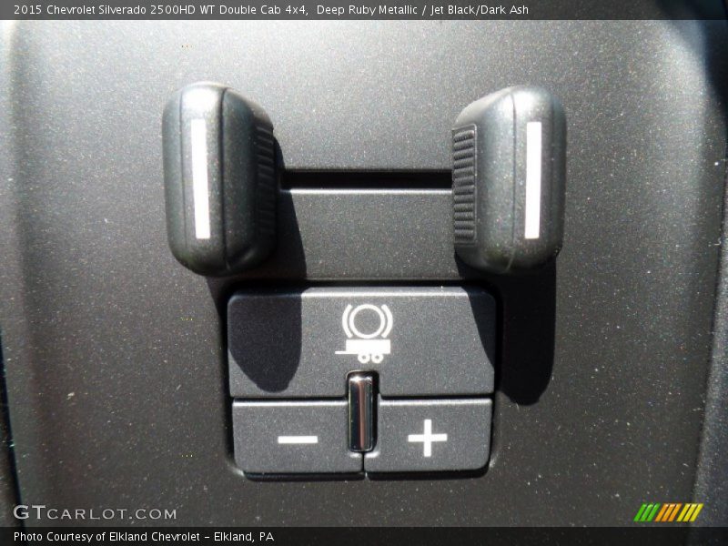 Deep Ruby Metallic / Jet Black/Dark Ash 2015 Chevrolet Silverado 2500HD WT Double Cab 4x4