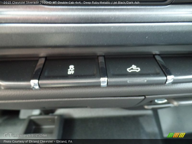 Deep Ruby Metallic / Jet Black/Dark Ash 2015 Chevrolet Silverado 2500HD WT Double Cab 4x4
