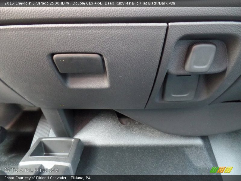 Deep Ruby Metallic / Jet Black/Dark Ash 2015 Chevrolet Silverado 2500HD WT Double Cab 4x4