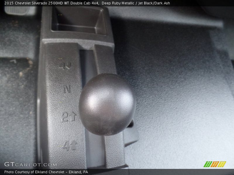 Deep Ruby Metallic / Jet Black/Dark Ash 2015 Chevrolet Silverado 2500HD WT Double Cab 4x4