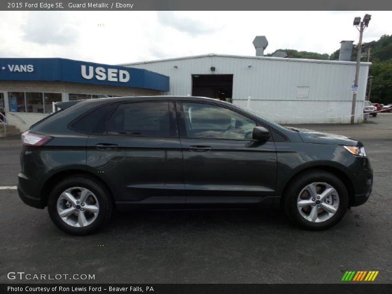 Guard Metallic / Ebony 2015 Ford Edge SE
