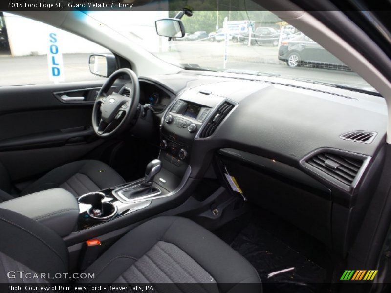 Guard Metallic / Ebony 2015 Ford Edge SE