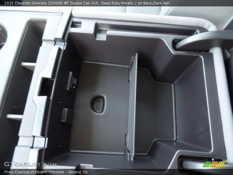 Deep Ruby Metallic / Jet Black/Dark Ash 2015 Chevrolet Silverado 2500HD WT Double Cab 4x4
