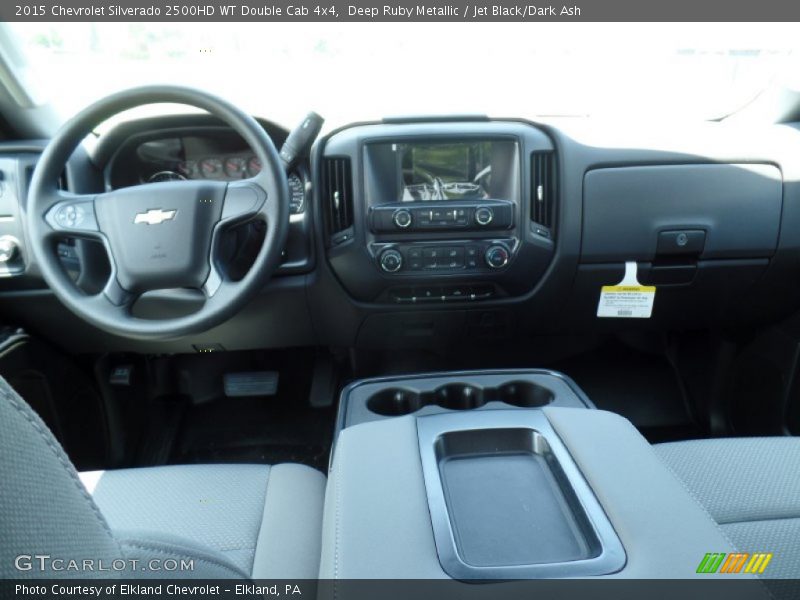 Deep Ruby Metallic / Jet Black/Dark Ash 2015 Chevrolet Silverado 2500HD WT Double Cab 4x4