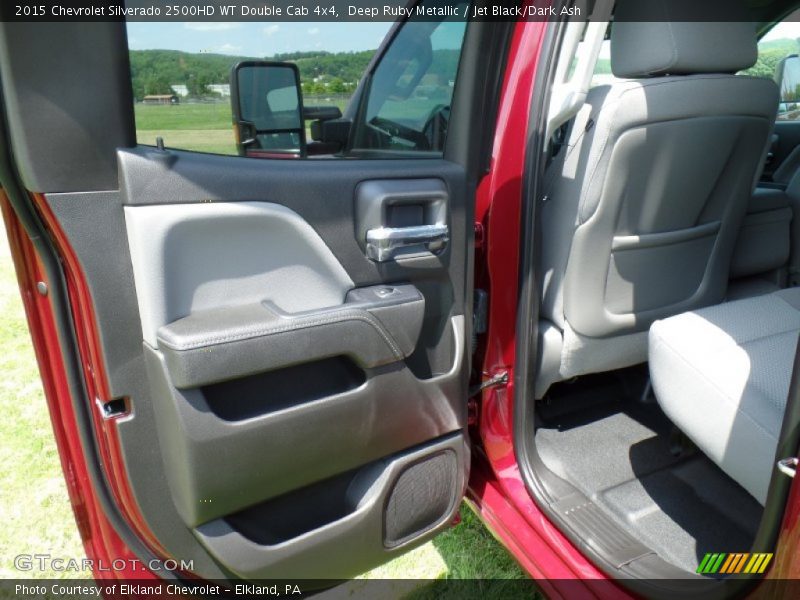Deep Ruby Metallic / Jet Black/Dark Ash 2015 Chevrolet Silverado 2500HD WT Double Cab 4x4