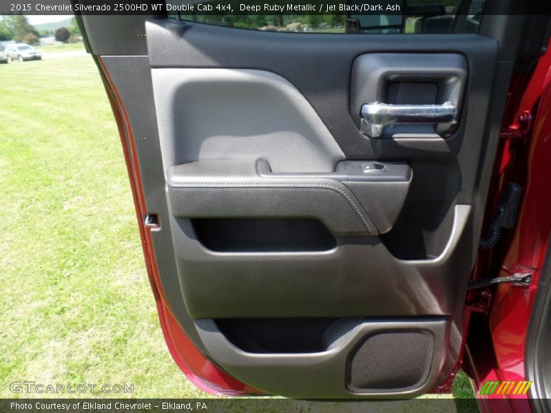 Deep Ruby Metallic / Jet Black/Dark Ash 2015 Chevrolet Silverado 2500HD WT Double Cab 4x4