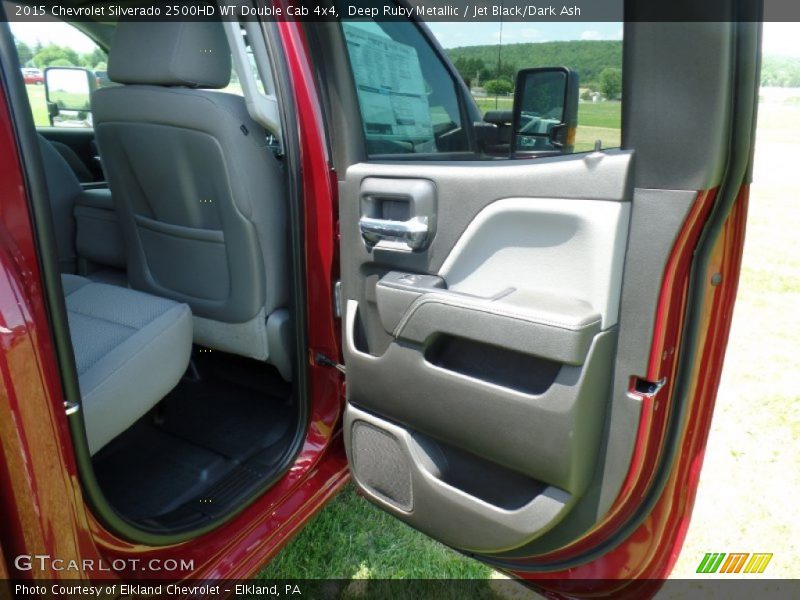 Deep Ruby Metallic / Jet Black/Dark Ash 2015 Chevrolet Silverado 2500HD WT Double Cab 4x4