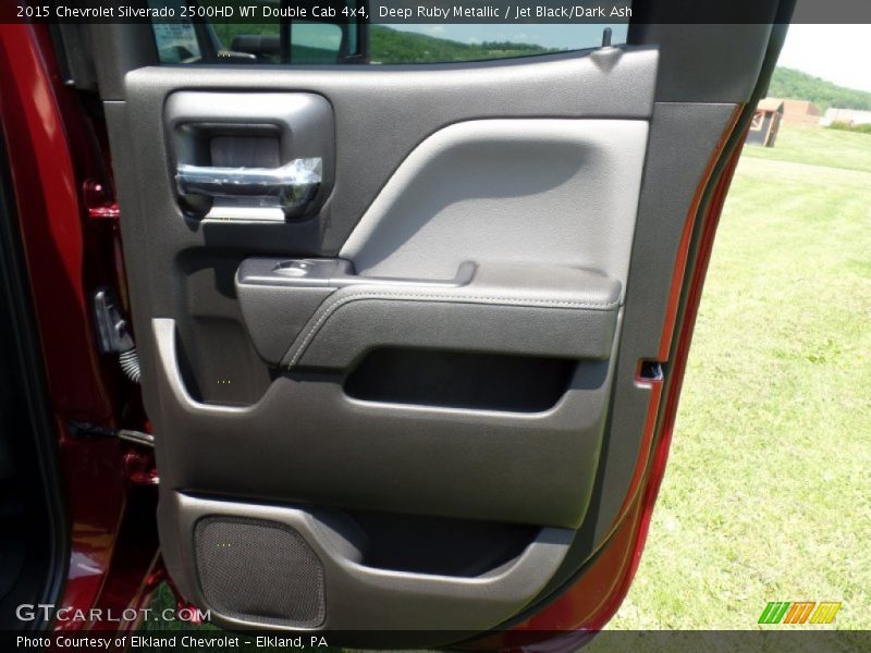 Deep Ruby Metallic / Jet Black/Dark Ash 2015 Chevrolet Silverado 2500HD WT Double Cab 4x4