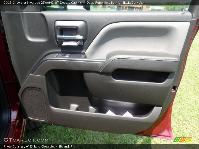 Deep Ruby Metallic / Jet Black/Dark Ash 2015 Chevrolet Silverado 2500HD WT Double Cab 4x4