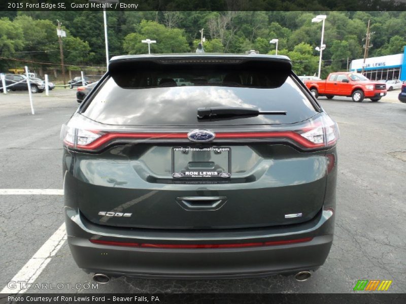 Guard Metallic / Ebony 2015 Ford Edge SE