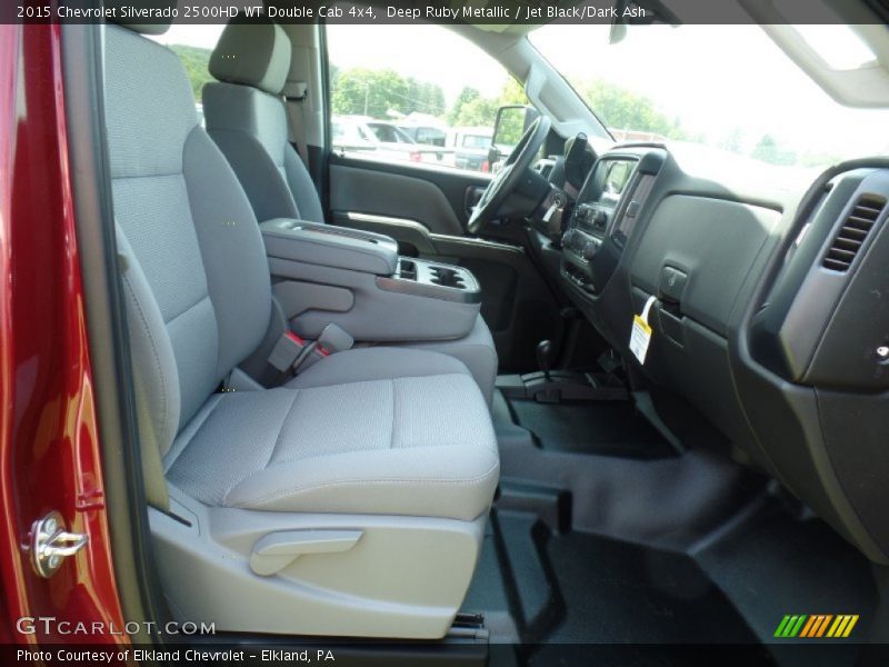 Deep Ruby Metallic / Jet Black/Dark Ash 2015 Chevrolet Silverado 2500HD WT Double Cab 4x4
