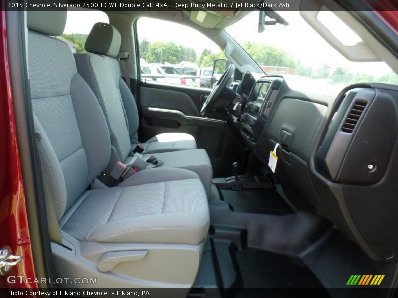 Deep Ruby Metallic / Jet Black/Dark Ash 2015 Chevrolet Silverado 2500HD WT Double Cab 4x4