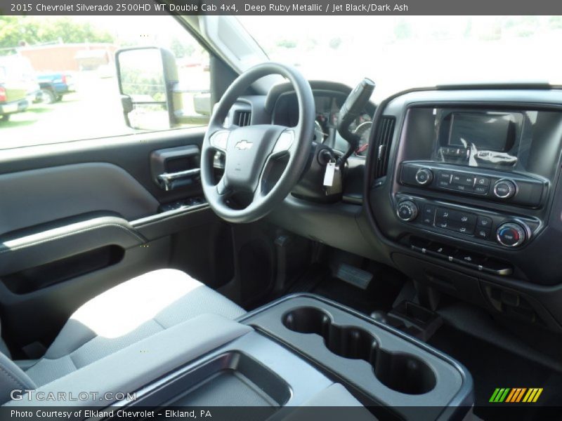 Deep Ruby Metallic / Jet Black/Dark Ash 2015 Chevrolet Silverado 2500HD WT Double Cab 4x4