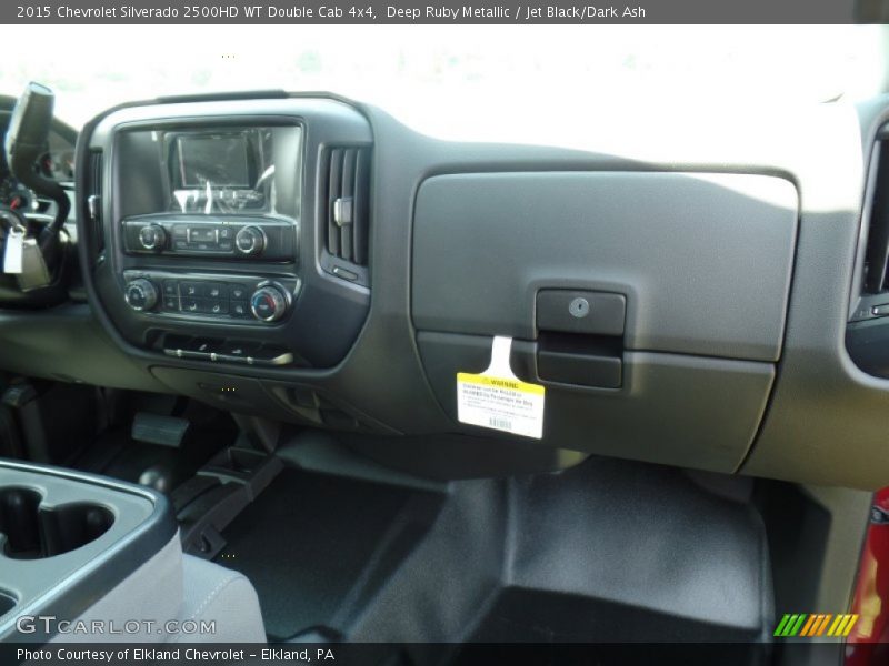 Deep Ruby Metallic / Jet Black/Dark Ash 2015 Chevrolet Silverado 2500HD WT Double Cab 4x4
