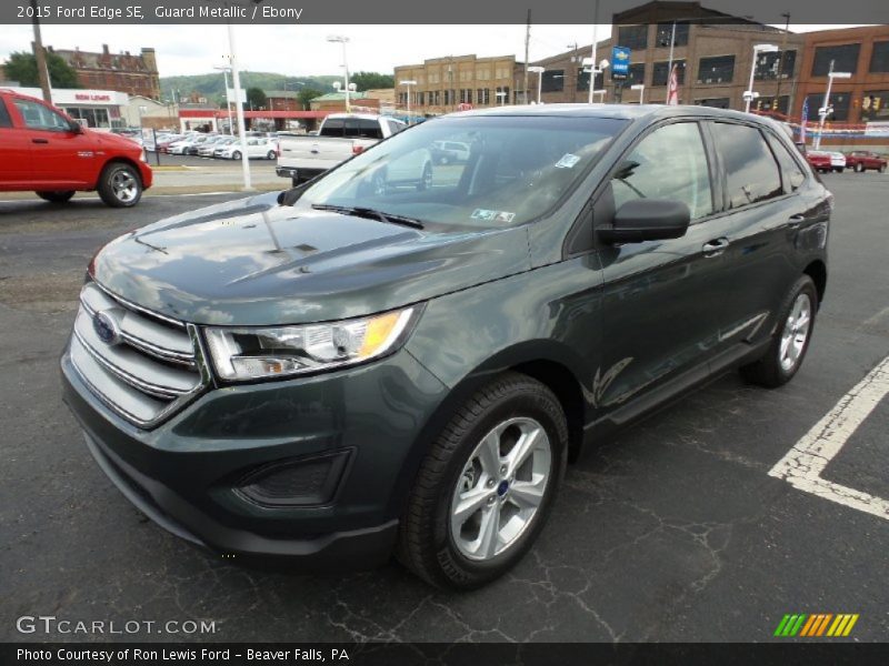 Guard Metallic / Ebony 2015 Ford Edge SE