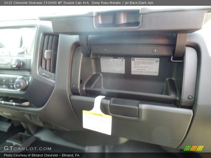 Deep Ruby Metallic / Jet Black/Dark Ash 2015 Chevrolet Silverado 2500HD WT Double Cab 4x4