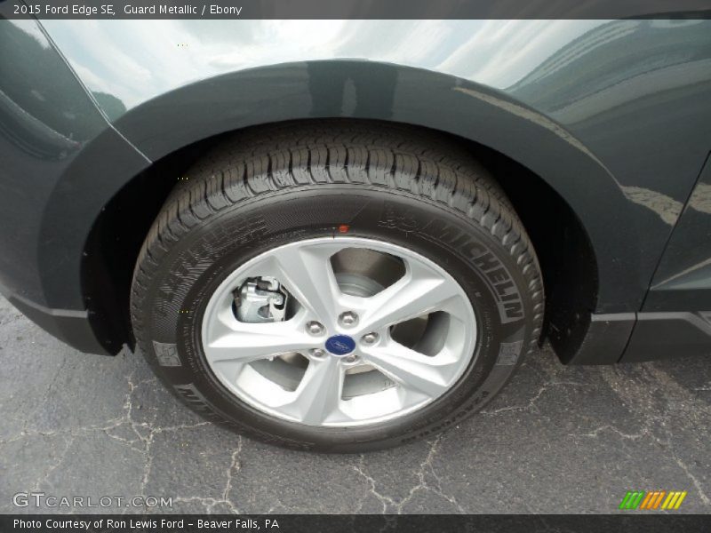 Guard Metallic / Ebony 2015 Ford Edge SE