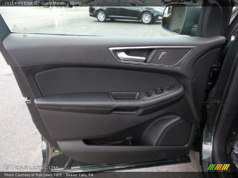 Guard Metallic / Ebony 2015 Ford Edge SE