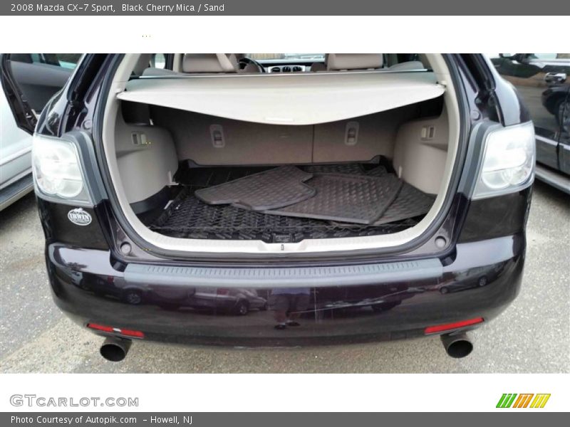 Black Cherry Mica / Sand 2008 Mazda CX-7 Sport