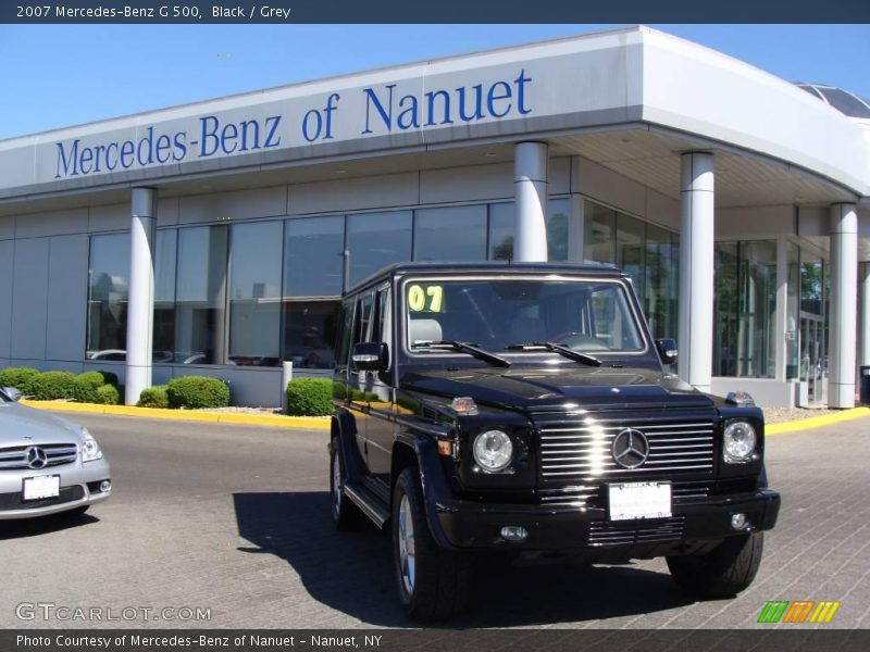 Black / Grey 2007 Mercedes-Benz G 500