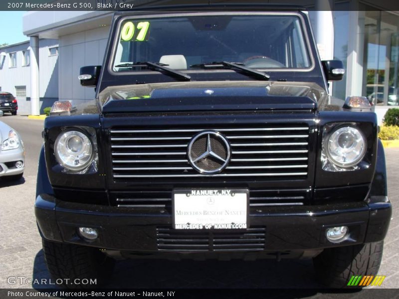 Black / Grey 2007 Mercedes-Benz G 500