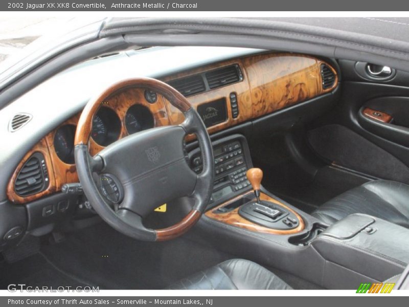 Charcoal Interior - 2002 XK XK8 Convertible 