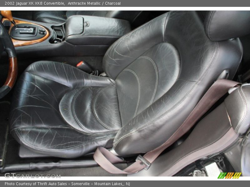 Anthracite Metallic / Charcoal 2002 Jaguar XK XK8 Convertible