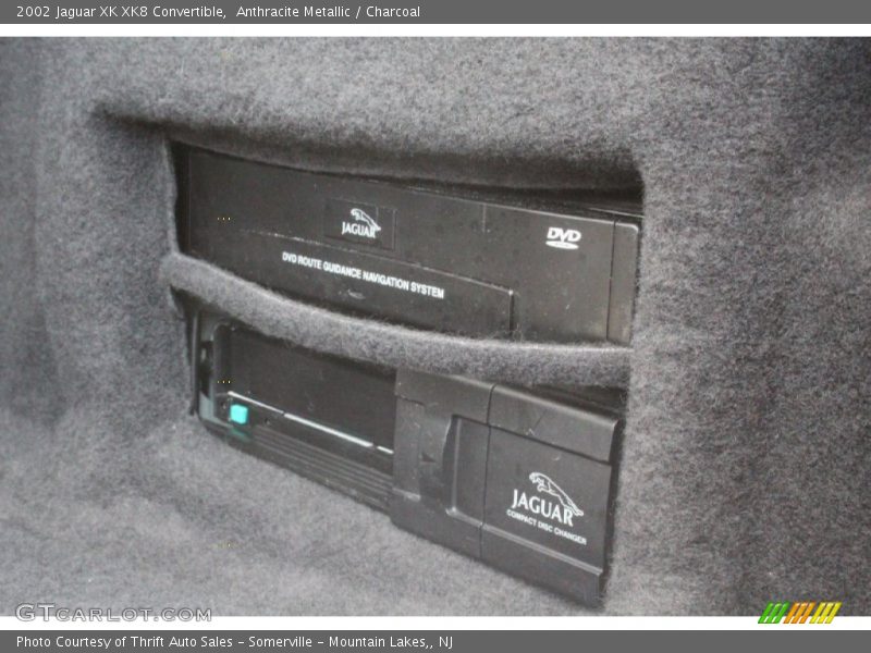 Anthracite Metallic / Charcoal 2002 Jaguar XK XK8 Convertible