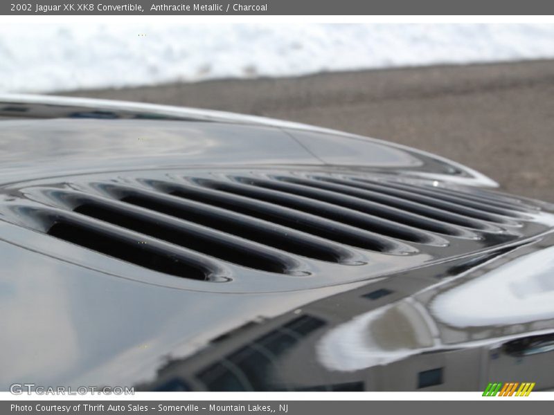 Anthracite Metallic / Charcoal 2002 Jaguar XK XK8 Convertible