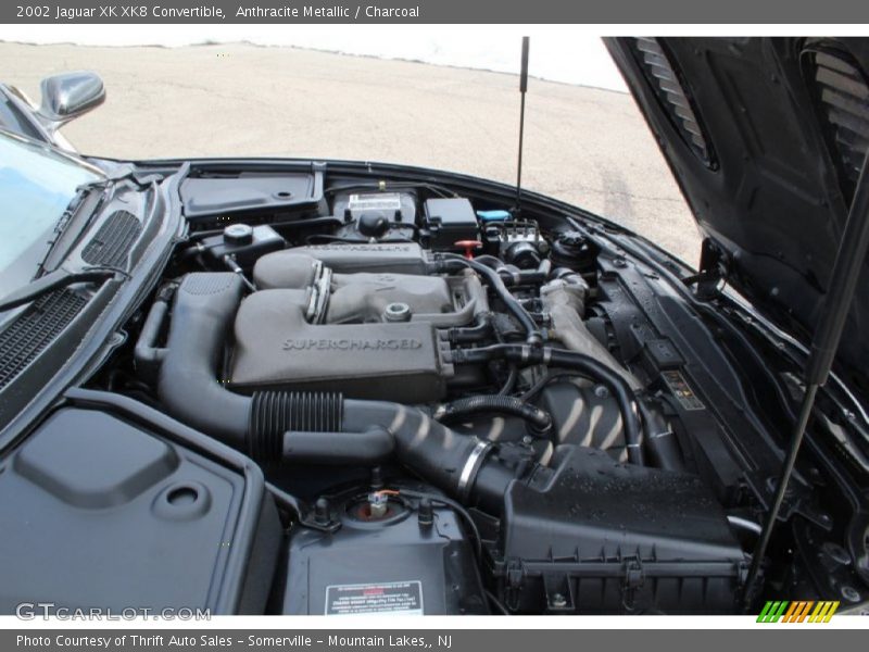  2002 XK XK8 Convertible Engine - 4.0 Liter R Supercharged DOHC 32-Valve V8