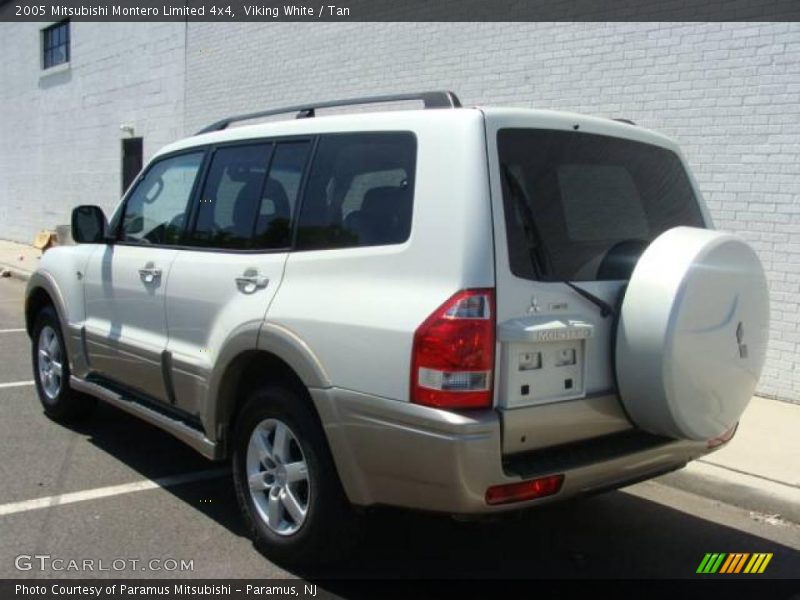 Viking White / Tan 2005 Mitsubishi Montero Limited 4x4