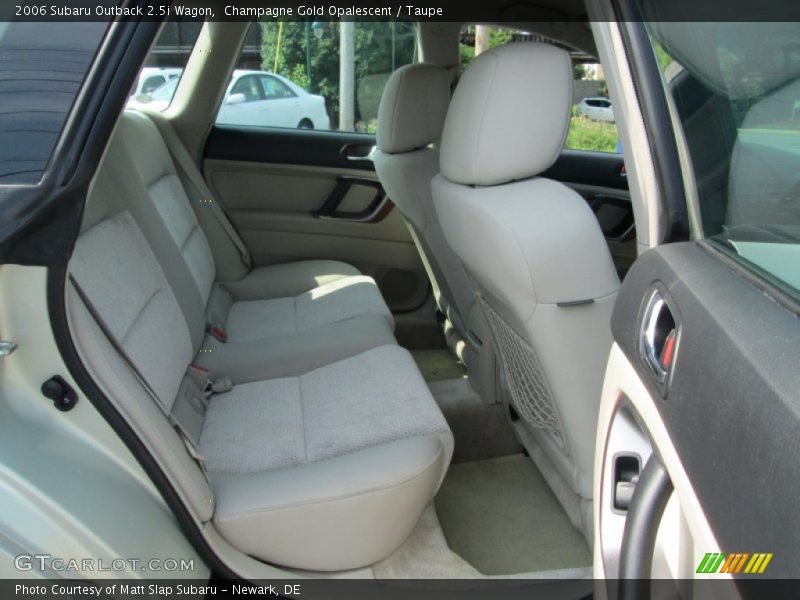 Champagne Gold Opalescent / Taupe 2006 Subaru Outback 2.5i Wagon